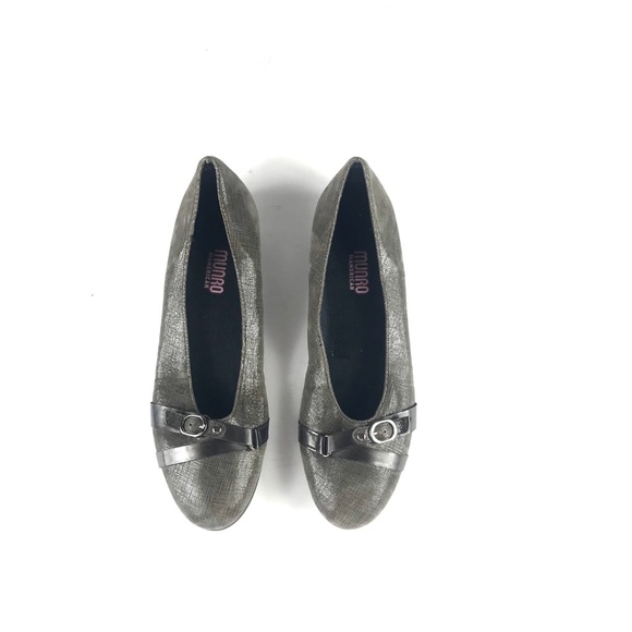 womens gray flats